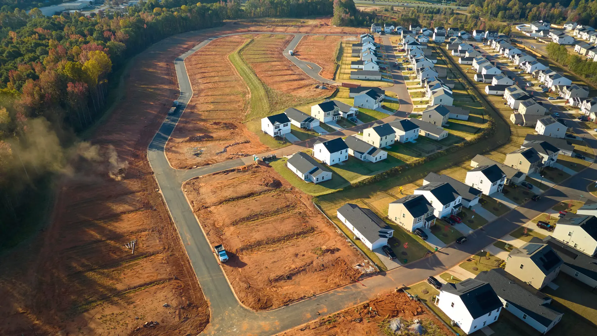Innovative capital solutions hero - Aerial Site View