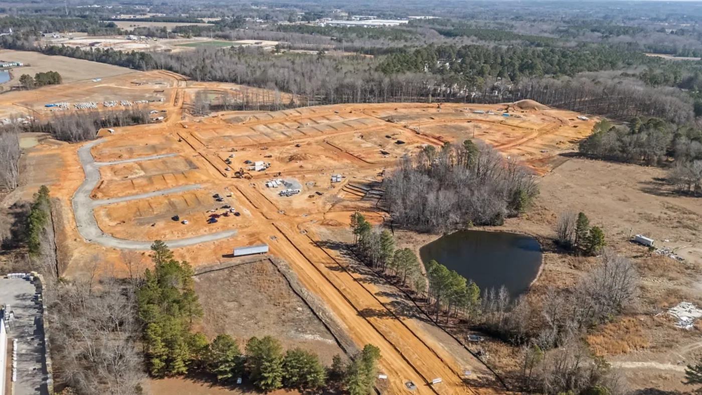 Ashby Village - Aerial Site View