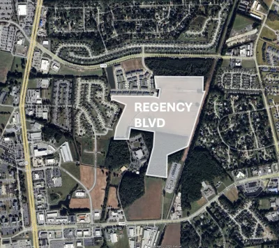 Regency Boulevard - Google Earth Site Boundary