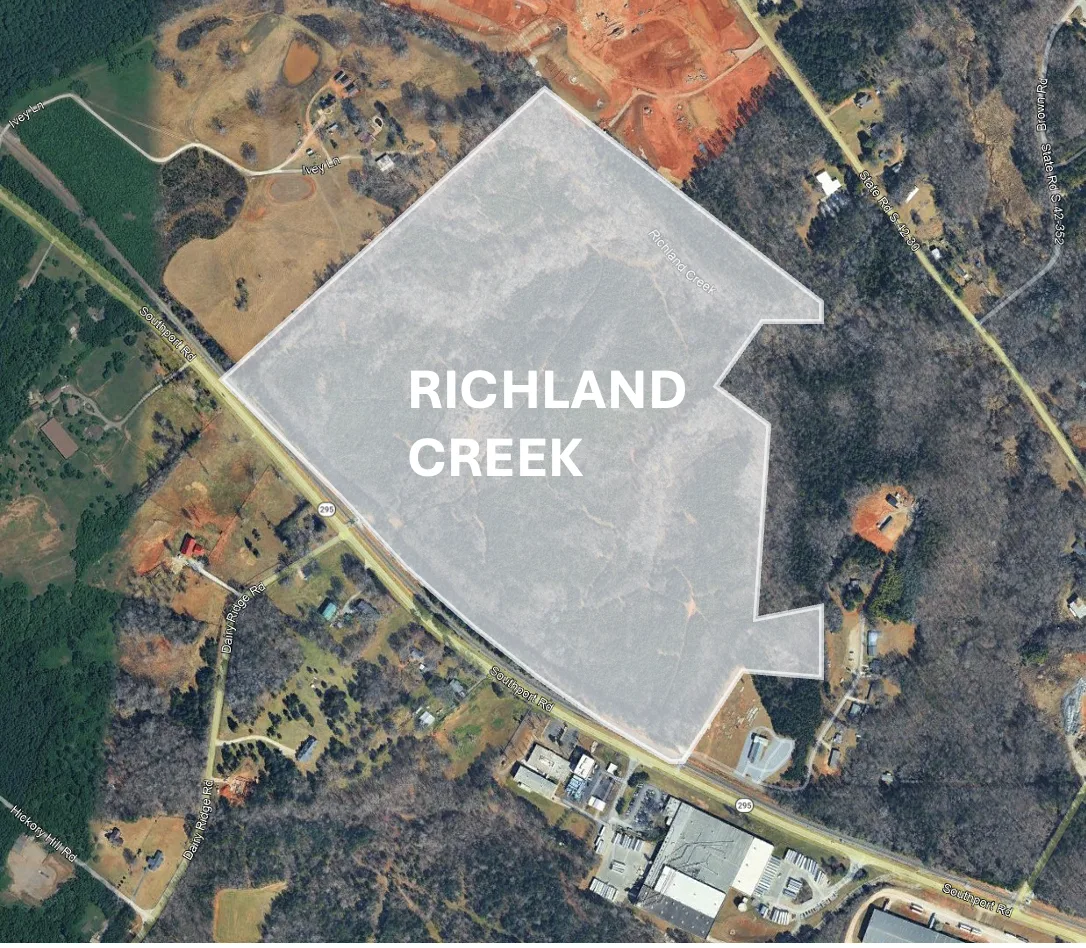 Richland Creek - Google Earth Site Boundary
